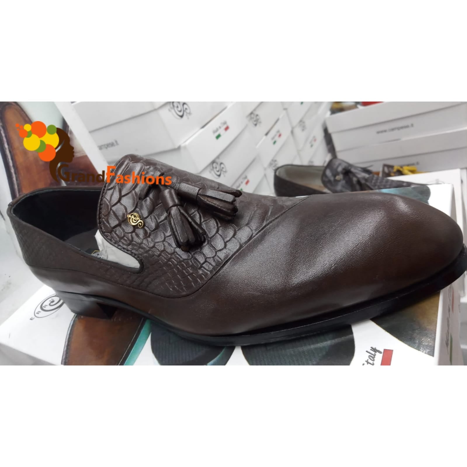 King Jaden Italian Leather Luxury Shoe