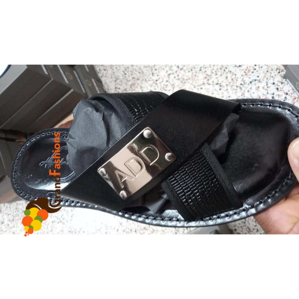 King Ola Italian Luxury Leather Slippers
