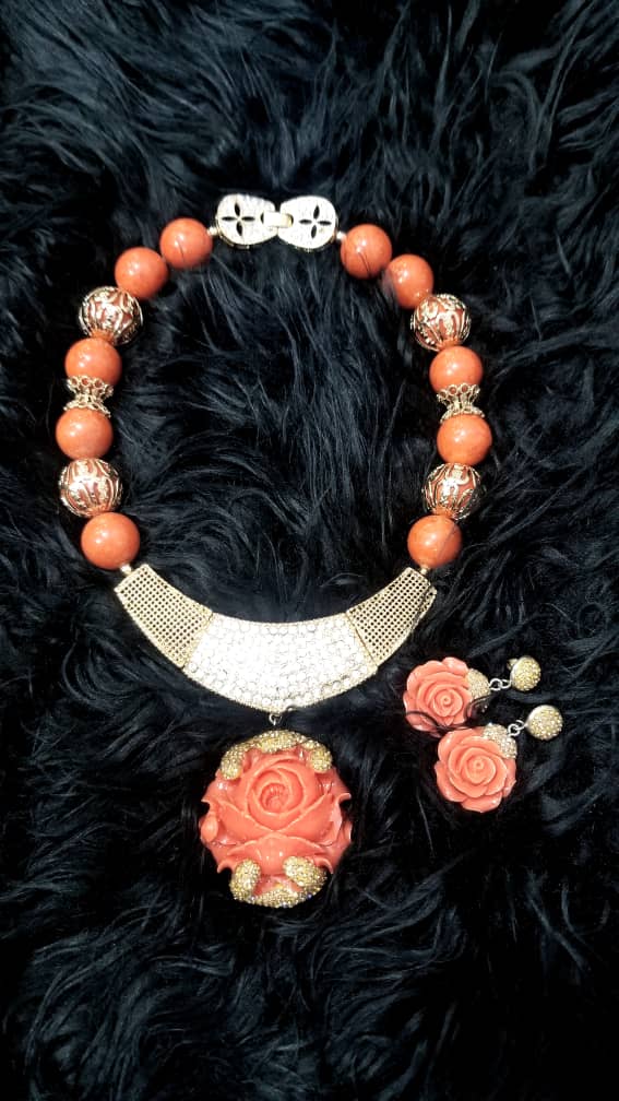 Queen Melinda Luxury Handcrafted Bead Set