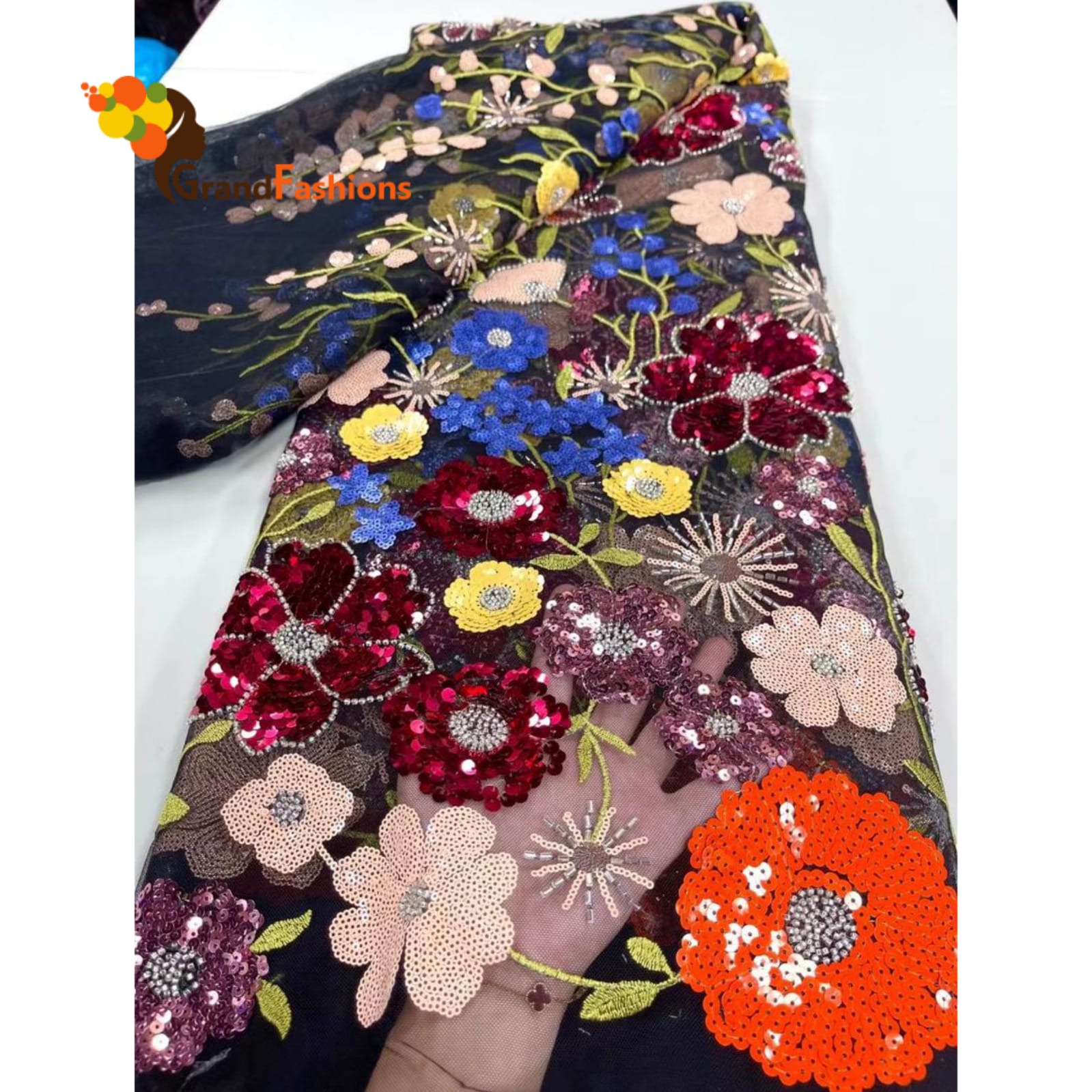 Queen Latoya Womens 3D Floral Lace
