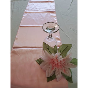 Soft Pink Table Runner