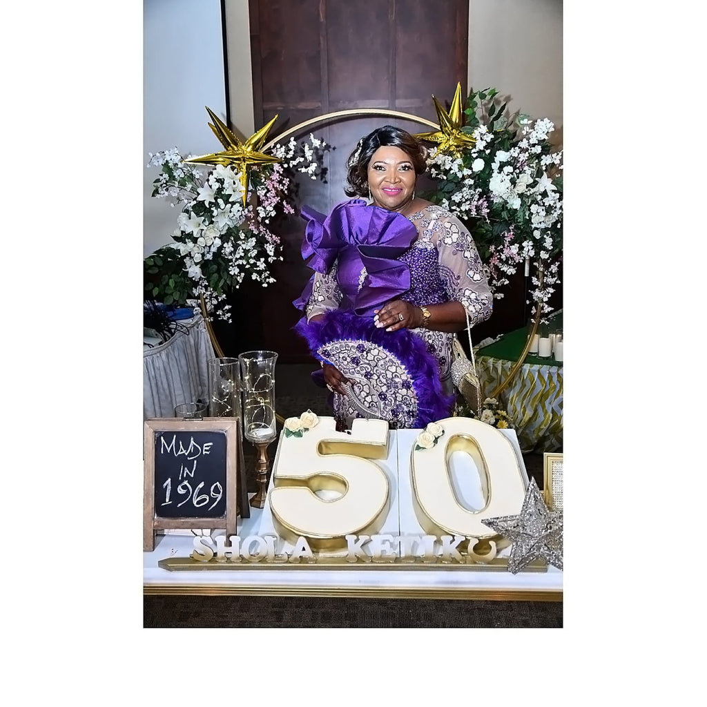 Shola's Glam @50th Birthday Bash.