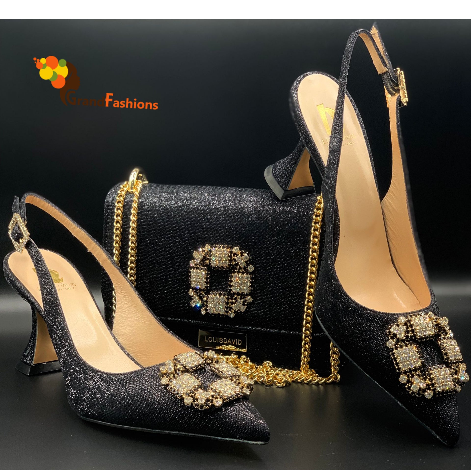 Queen Judy Women's Luxury Shoe & Bag Set