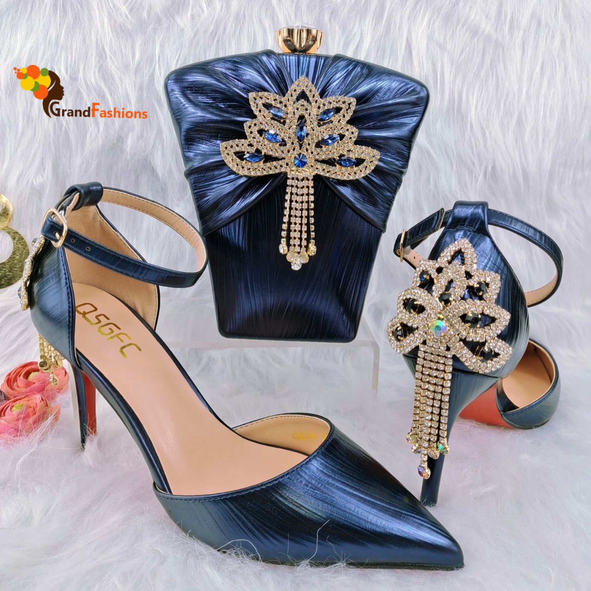 Queen Palmer Women's Shoe & Bag Set