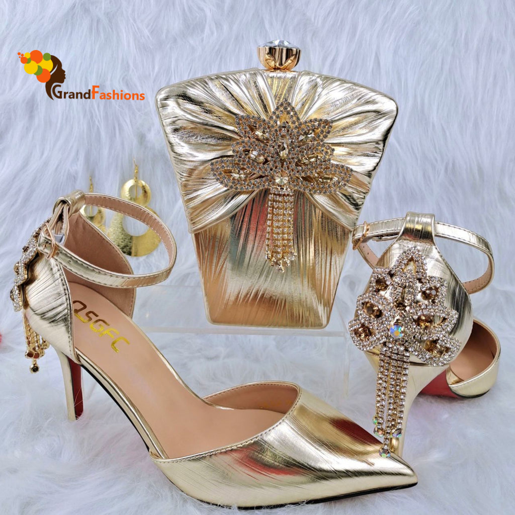 Queen Pandora Women's Shoe & Purse Set