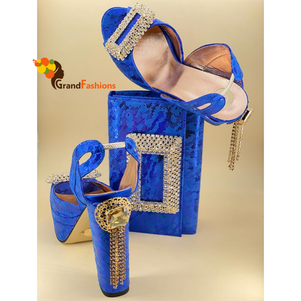 Queen Royal Womens Italian Customizable Shoe Set
