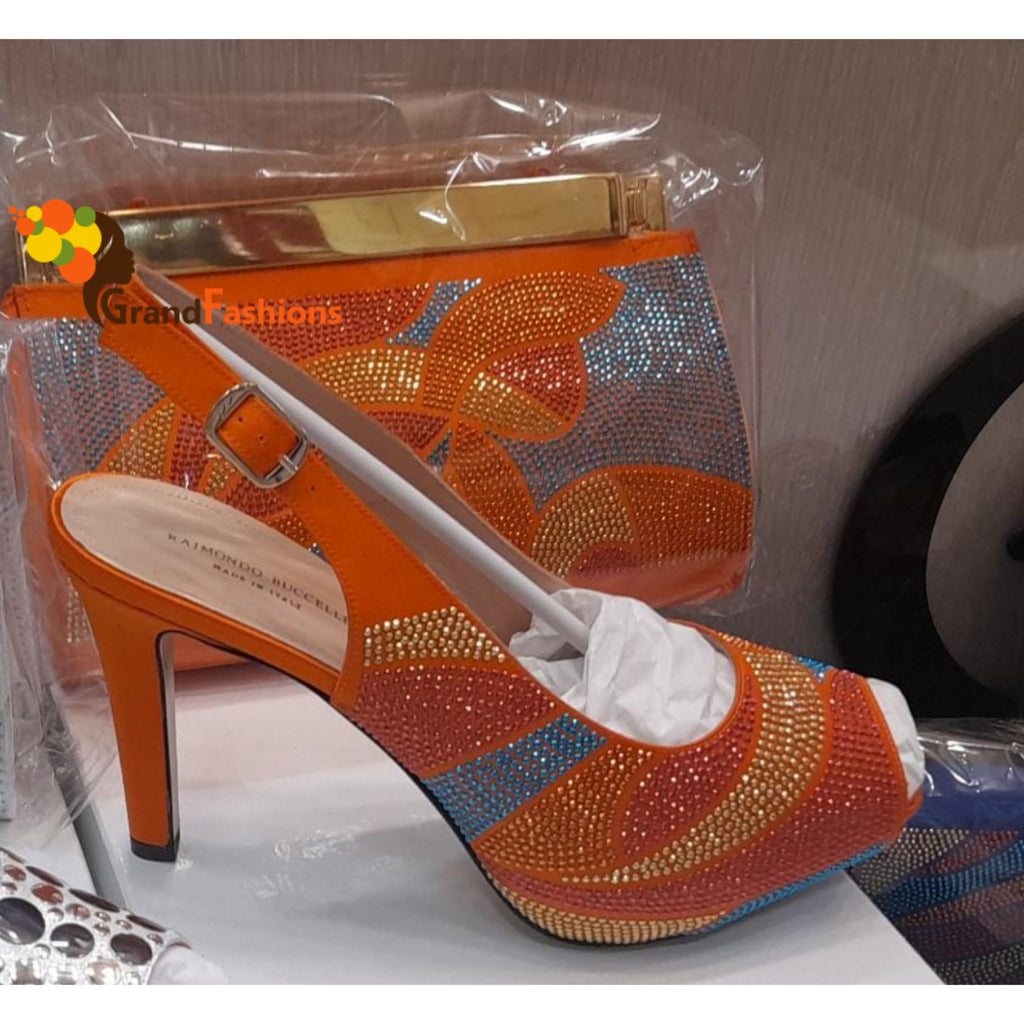 Queen Tatiana Womens Italian Luxury Shoe Set