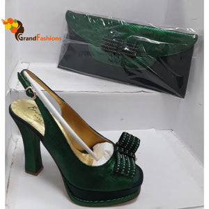 Queen Tifa Womens Italian Shoe Set.