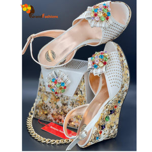 Queen Korede Womens Italian Luxury Customizable Shoe Set