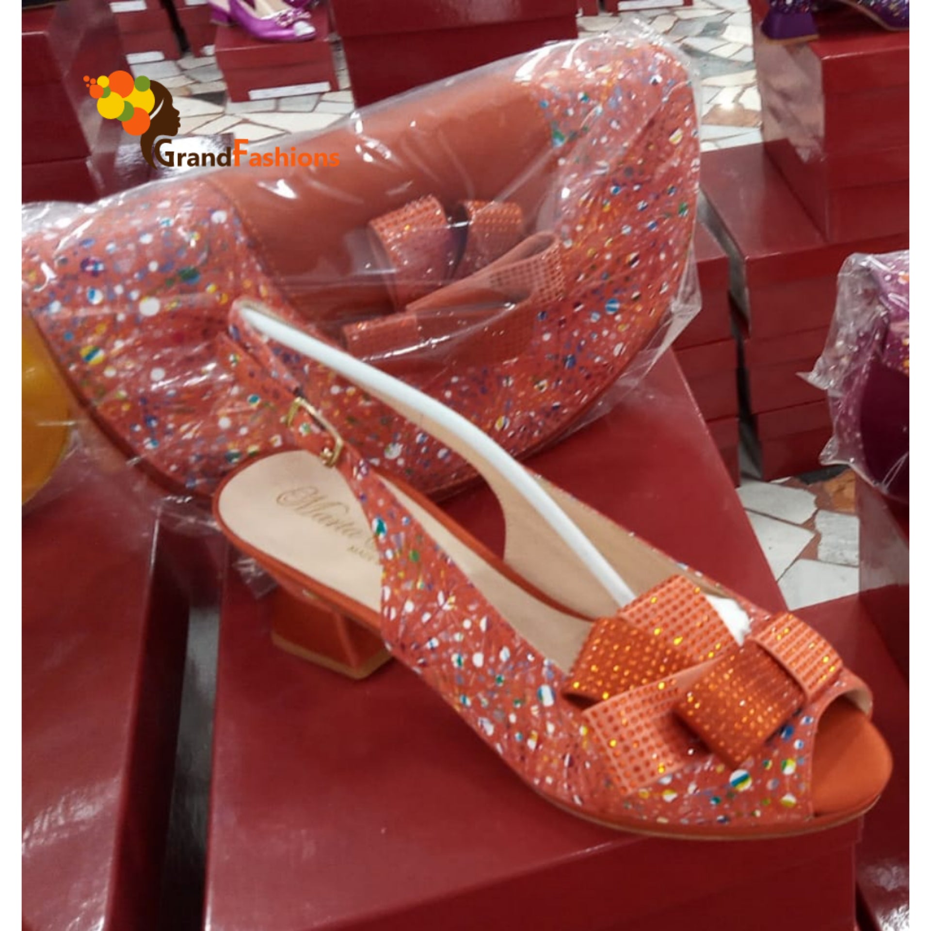 Queen Enitan (2) Womens Italian Shoe & Bag Set