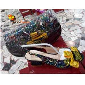 Queen Enitan (2) Womens Italian Shoe & Bag Set