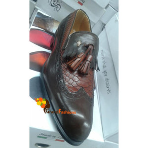 King Leo Italian Leather Men's Shoe