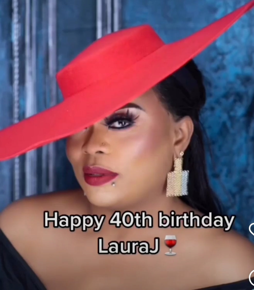 Queen Laura J. Intimate 40th Birthday Celebration.